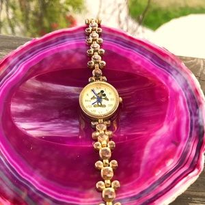 Mickey Vintage Gold Tone SII Watch